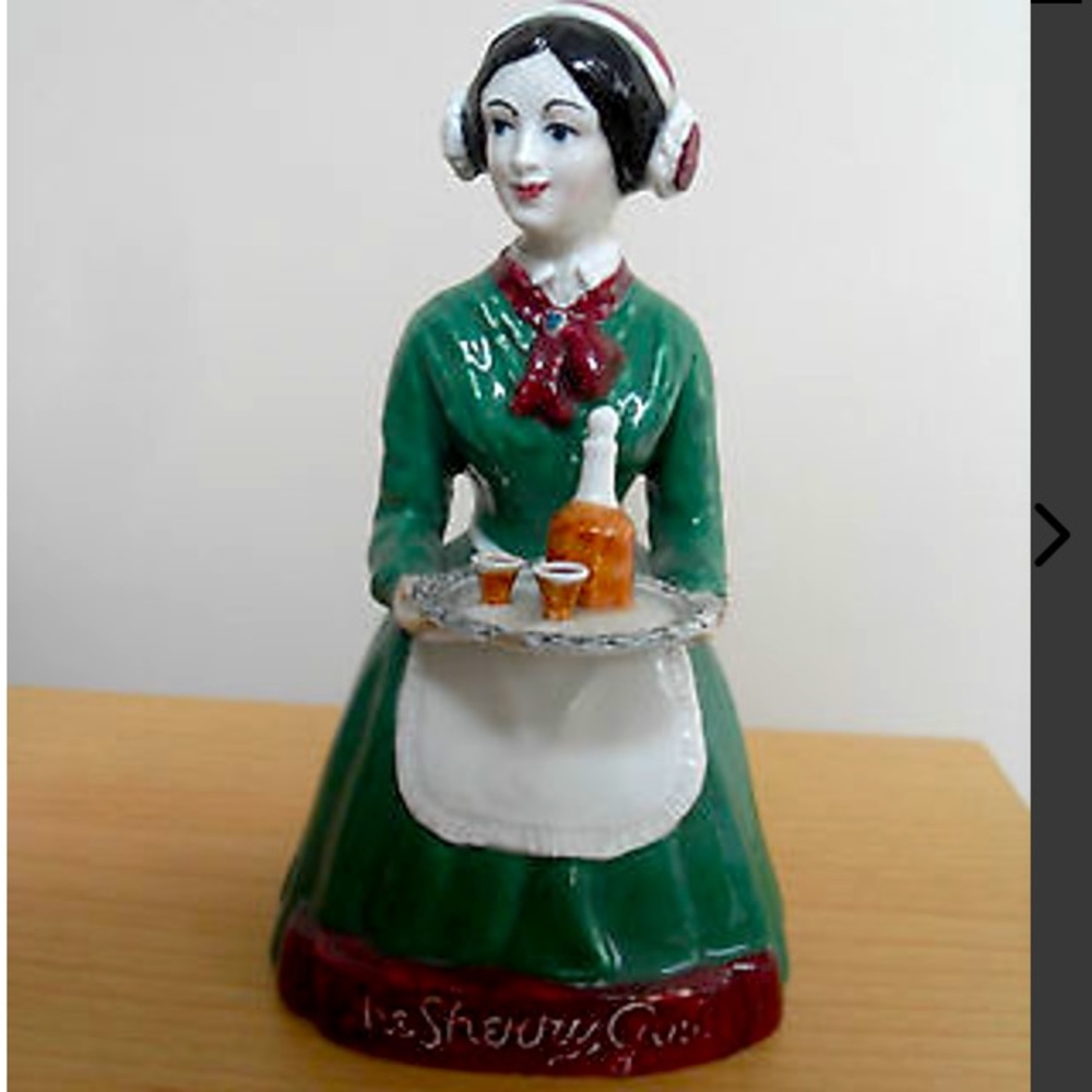 Vintage China 6.5" . THE SHERRY GIRL. 1920/30’s
